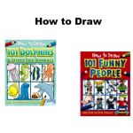 How to Draw - 101 Funny People or 101 Dolphins & Sea Animals